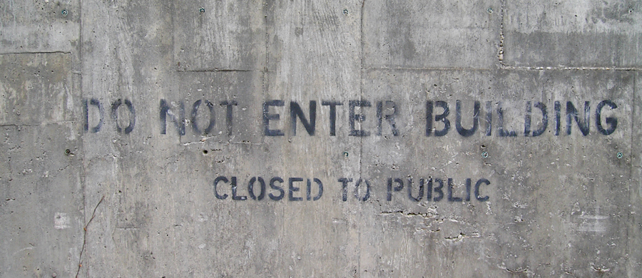 bunker entrance (detail)